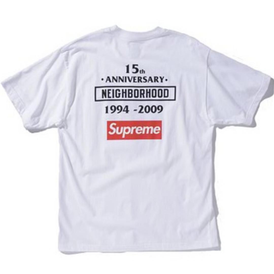 Supreme anniversary tee online