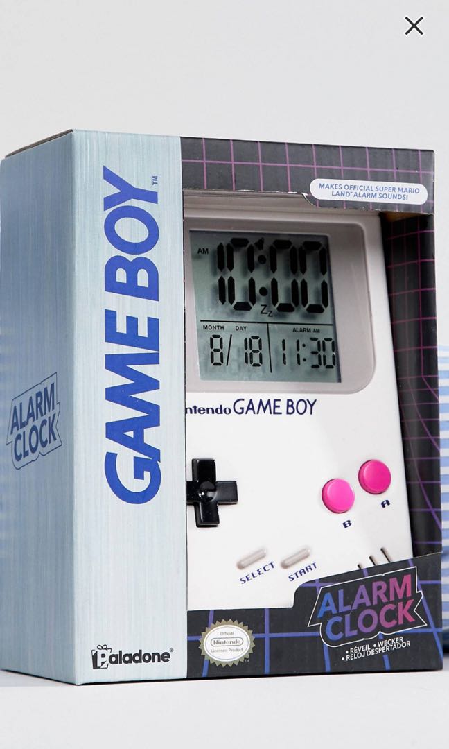 Nintendo official game boy alarm clock, Hobbies & Toys, Collectibles