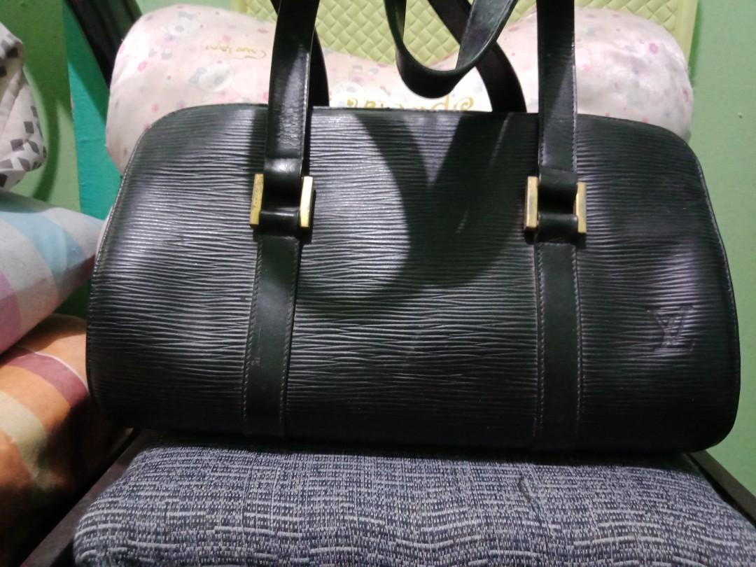 Genuine Louis Vuitton Epi Leather Madeleine GM Large Shoulder Bag Black   eBay