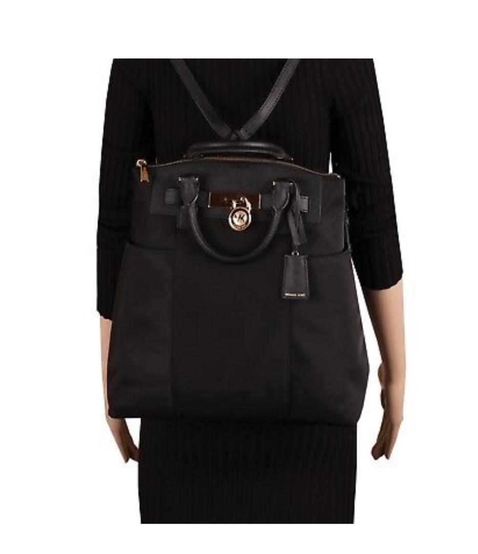 Michael kors on sale hamilton nylon backpack