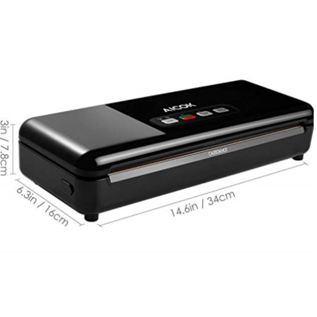 P12 Aicok Vacuum Sealer, 3 In 1 Automatic / Manual Food Sealer, One