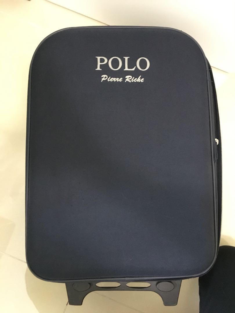 Polo pierre riche luggage top