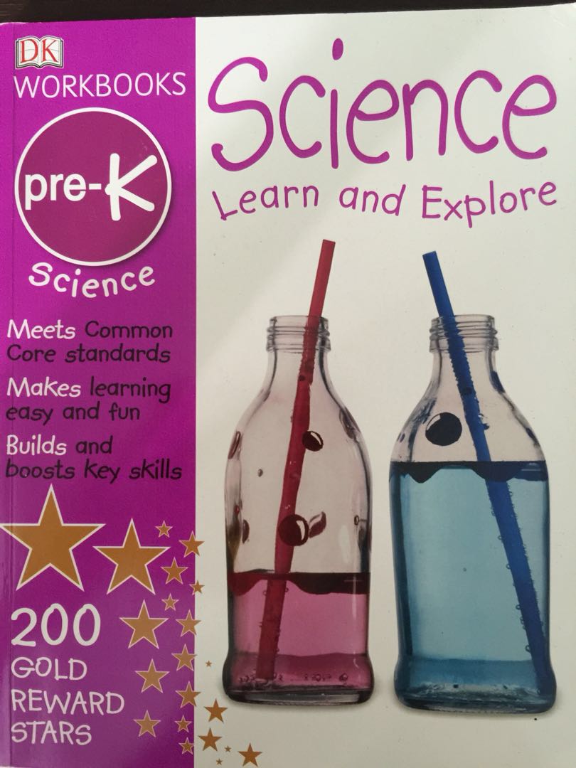 Pre-K Science Learn and Explore (DK workbooks), Hobbies & Toys, Books ...