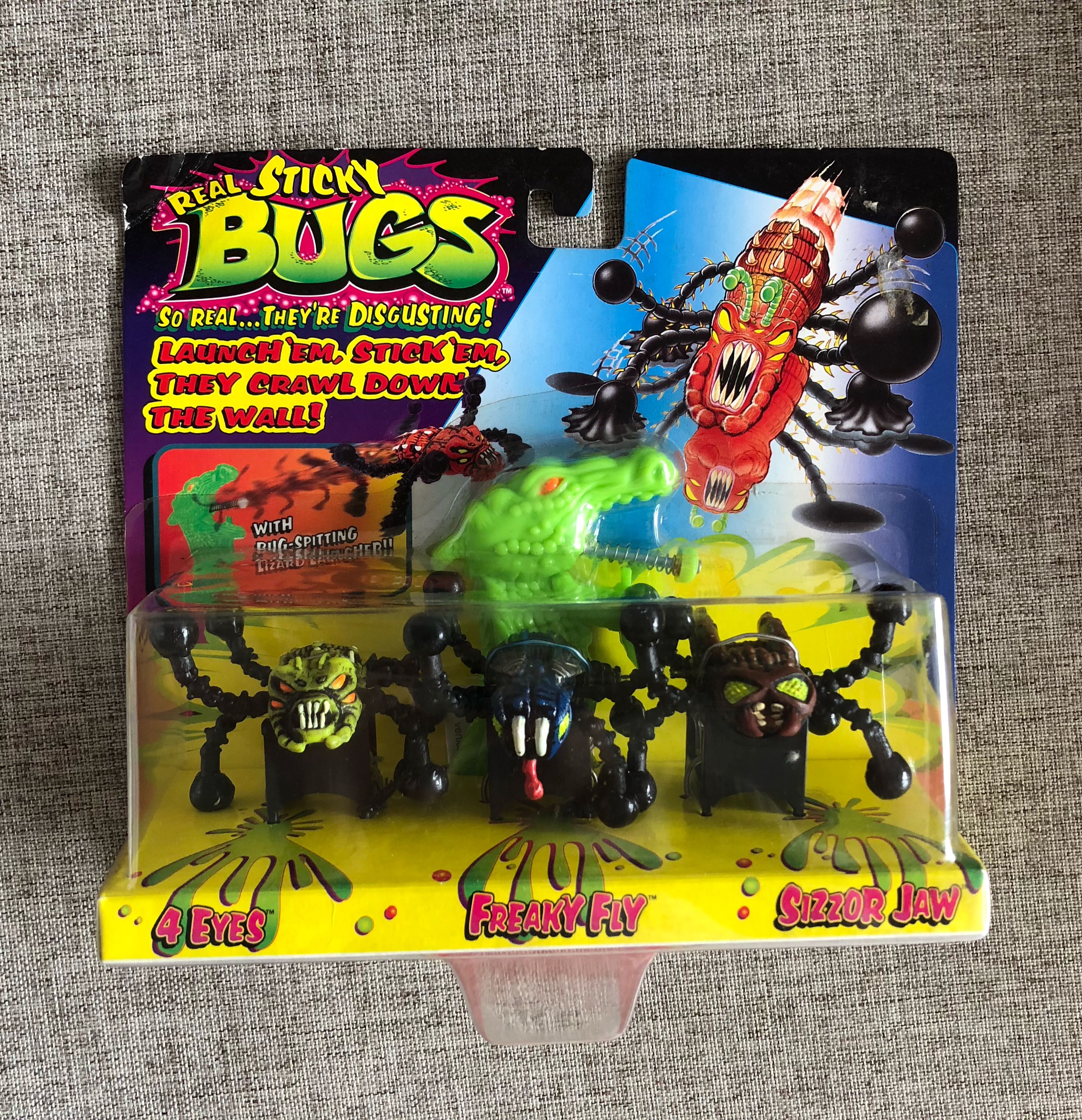 Sticky bugs top toys