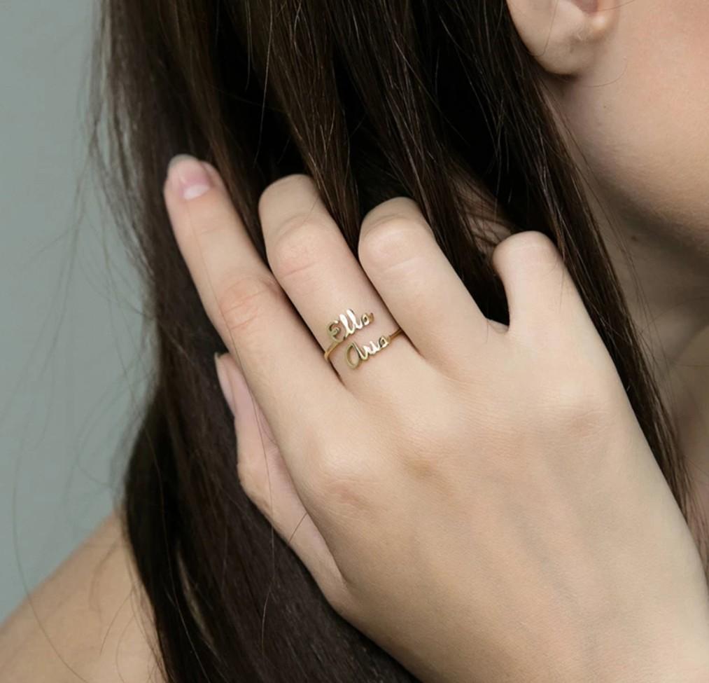 Customised rings best sale for her