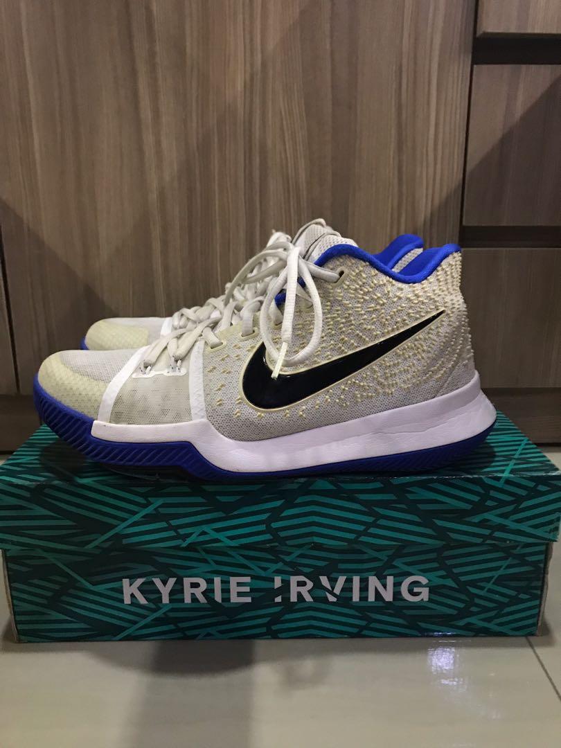 Sepatu Basket Nike Kyrie 3 Authentic 100 Men S Fashion Men S Footwear Sneakers On Carousell