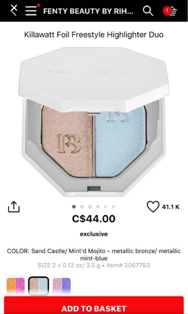 Sephora fenty 2025 beauty highlighter