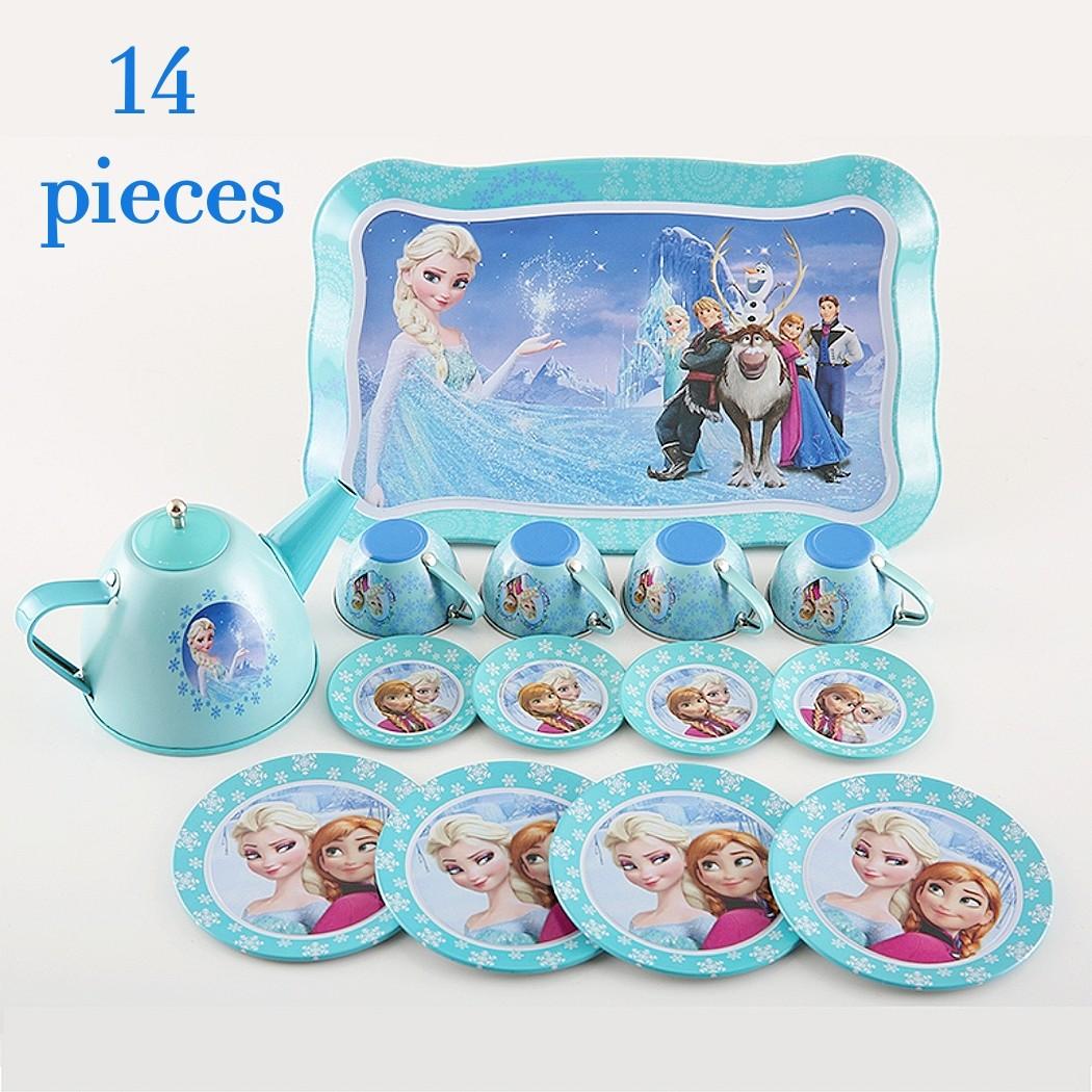 disney frozen tea trolley set