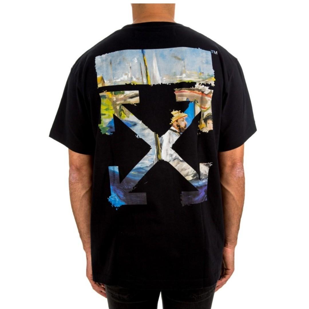 SS19 - Off White Colored Arrow Tee (Black) [XXS.XS.S.M]