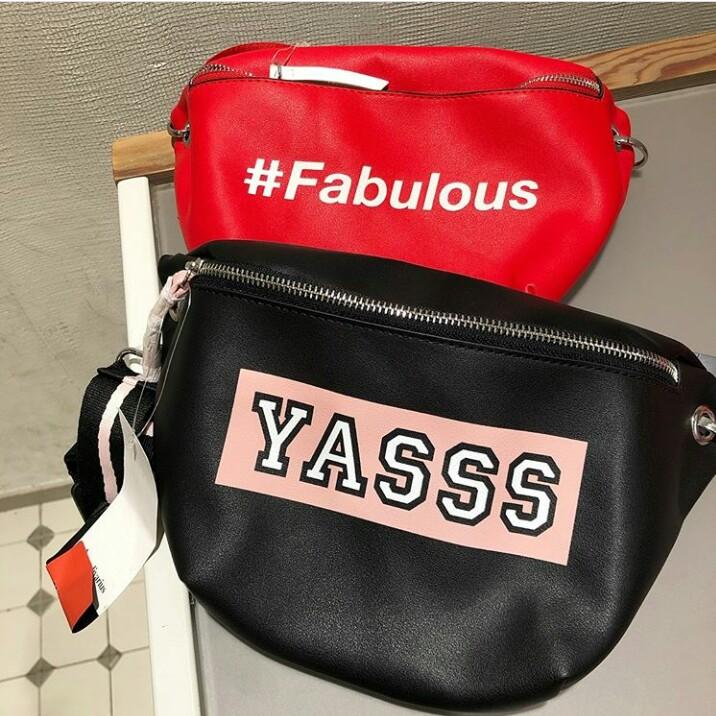 stradivarius bum bag