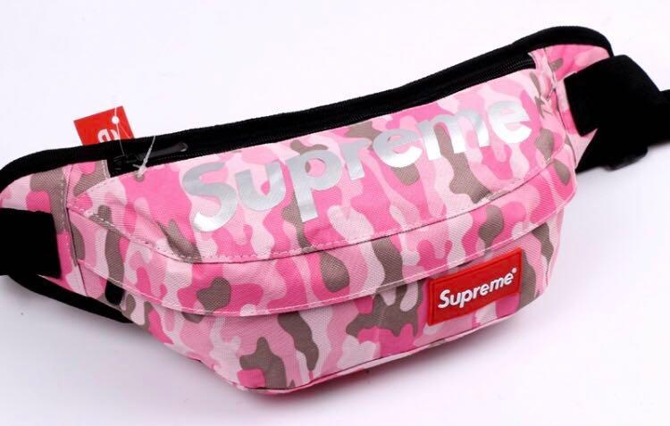 supreme waist bag unisex designs Men s Fashion Bags Sling Bags on Carousell