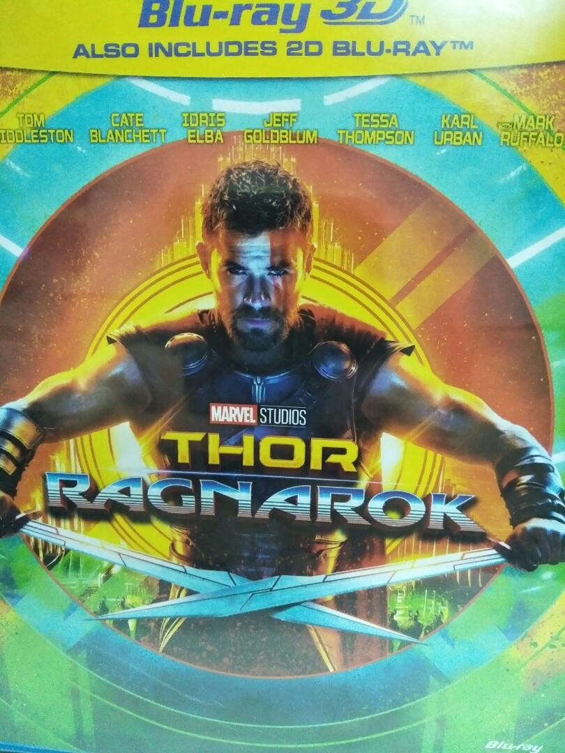 Thor Ragnarok Movie Blu Ray 3d Blu Ray Music Media Cds Dvds