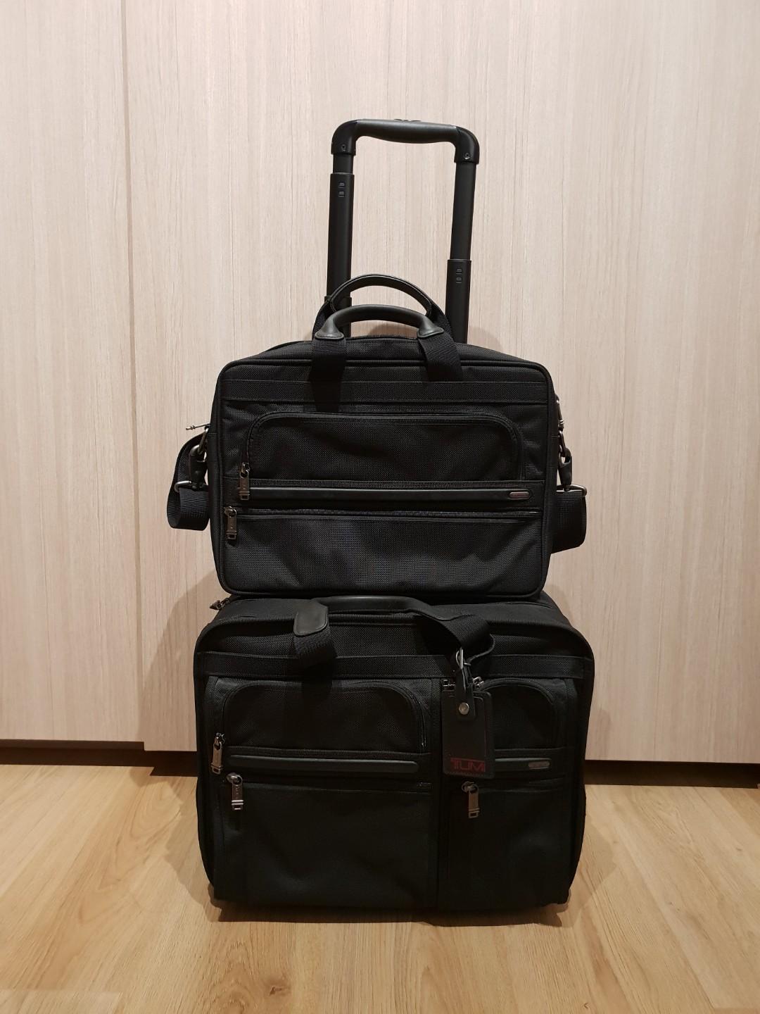 Tumi Carry on Luggage bag, Luxury, Bags & Wallets on Carousell