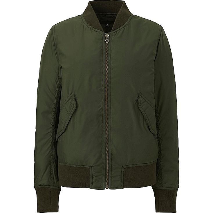 Uniqlo bomber jacket womens 2025
