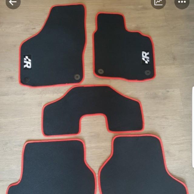 Vw Golf R Scirocco R Car Floor Mat Car Accessories Accessories