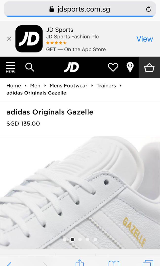 jd sports gazelle mens