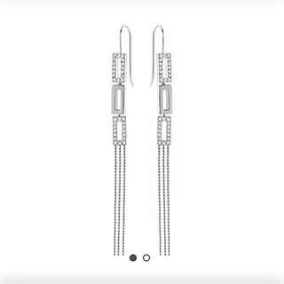 Authentic BNIB Swarovski Cubist Pierced Earrings