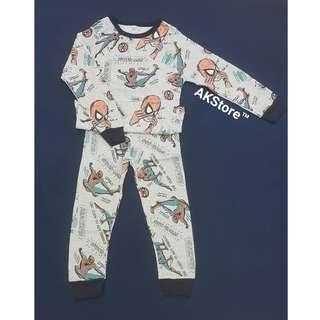 Baju Tidur Kanak² (Pyjamas Boys) - Marvel Spiderman 🕷