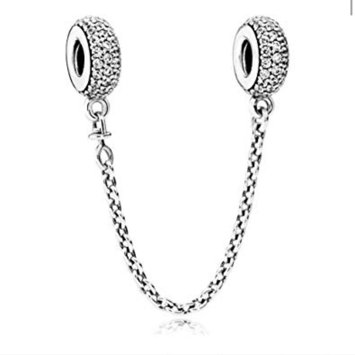 25 OFF PANDORA safety chain charm Women s Fashion Jewelry