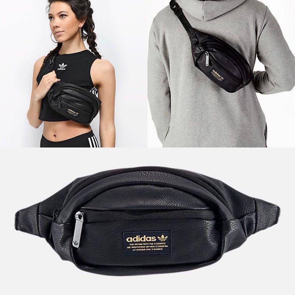 adidas leather sling bag