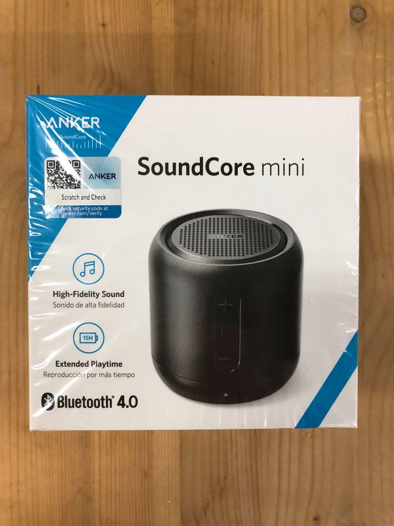 Anker Soundcore Mini Bluetooth Speaker 錄音器材 Soundbar 揚聲器 藍牙喇叭 耳擴 Carousell