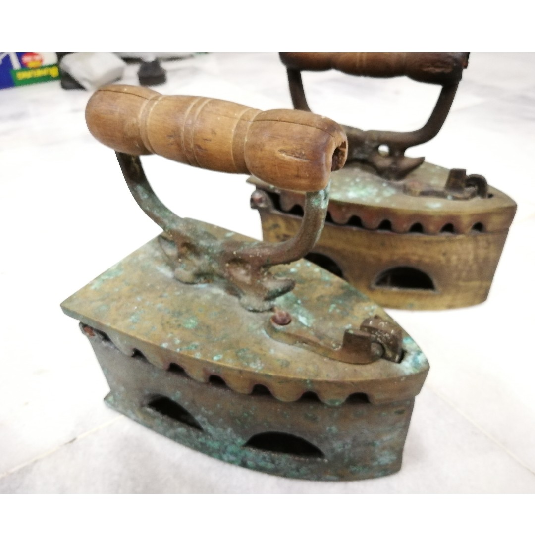 Antique Iron Seterika Arang Antik Barangan Antik 