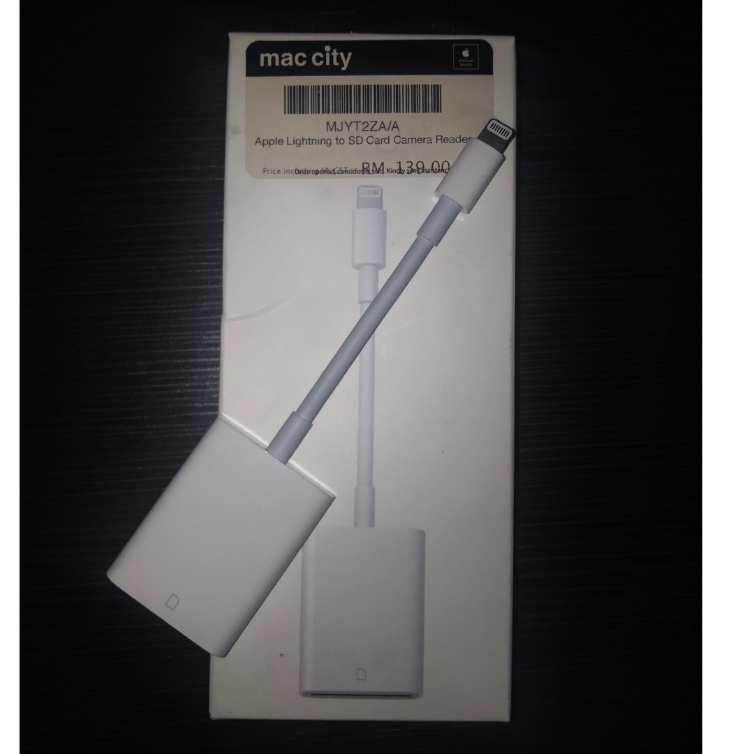Apple Lightning to SD card reader, Mobile Phones & Gadgets, Mobile
