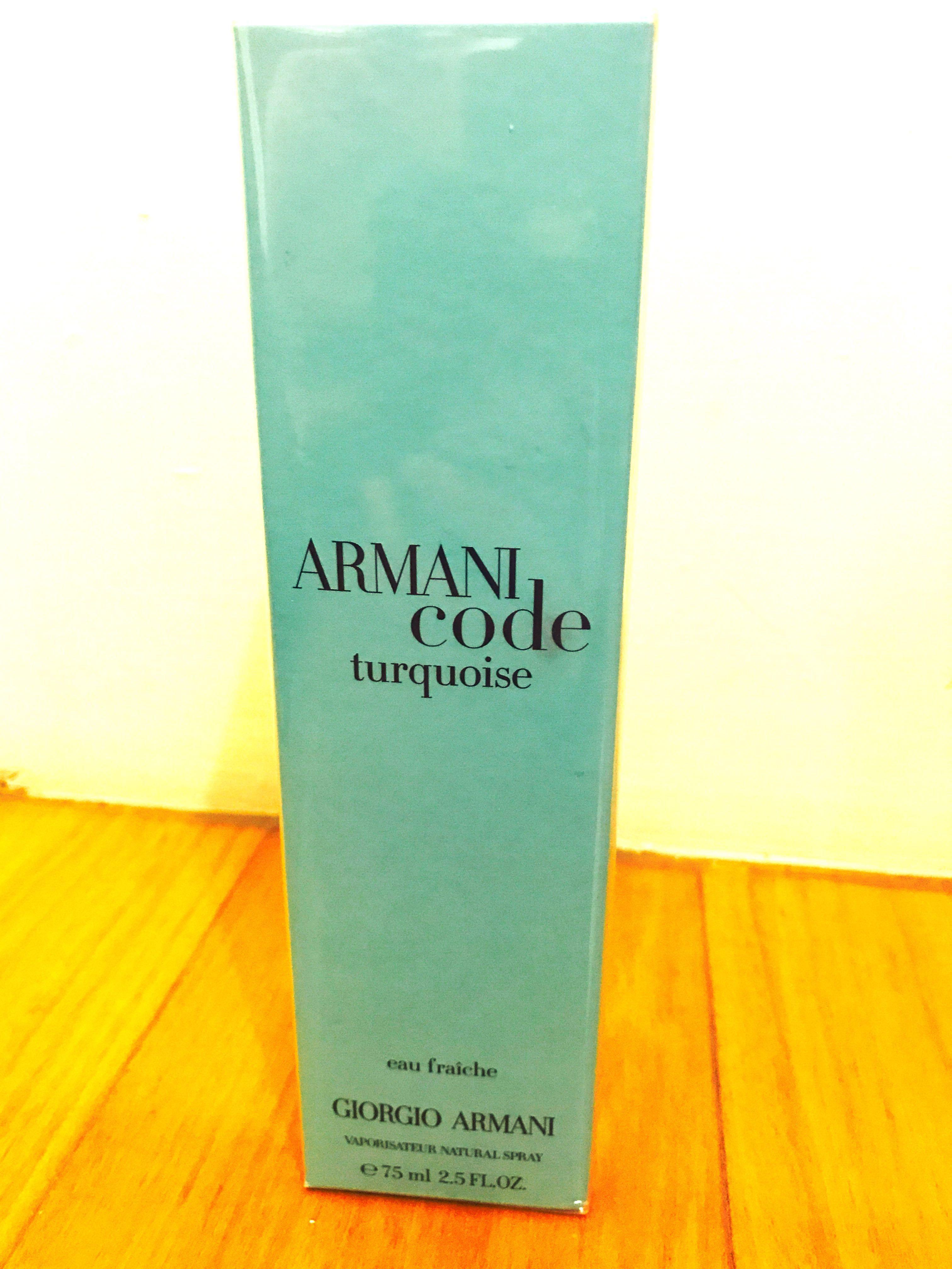armani code turquoise 75ml
