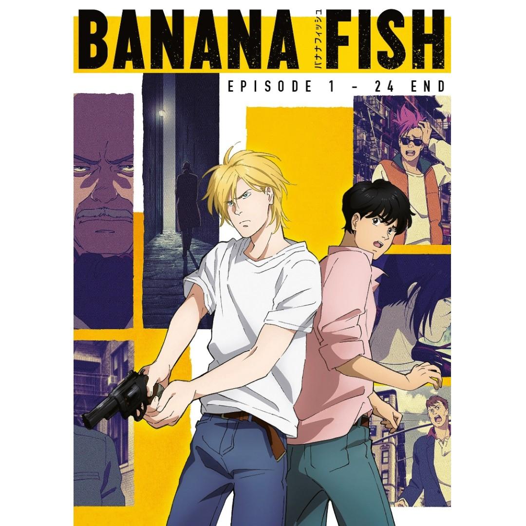 Banana Fish Ep 1 24 End Anime Dvd Music Media Cd S Dvd S Other Media On Carousell