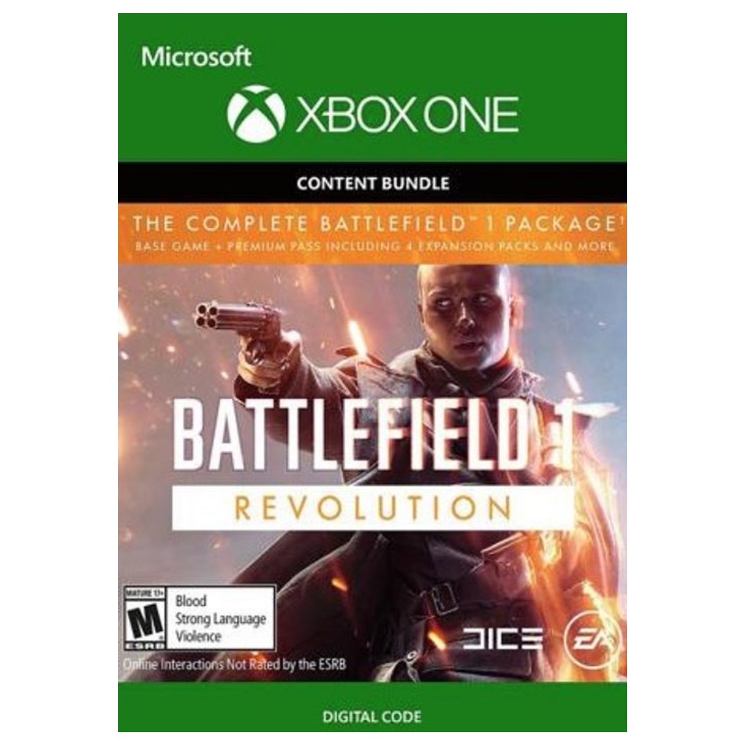 Battlefield 1 Revolution Inc Battlefield 1943 Xbox One Digital Code Toys Games Video Gaming Video Games On Carousell