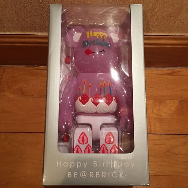 Bearbrick 400% Happy Birthday 生日快樂Be@rbrick Medicom Toy Figure