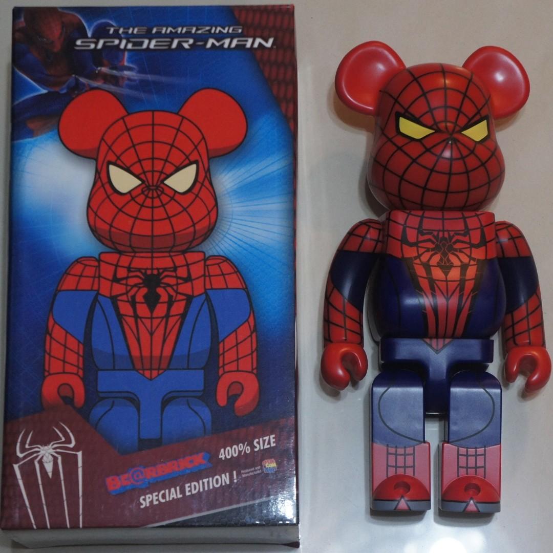 spider man bearbrick