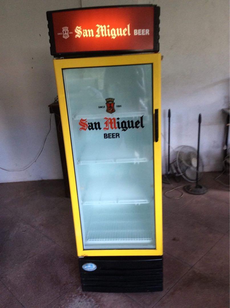 san miguel beer fridge