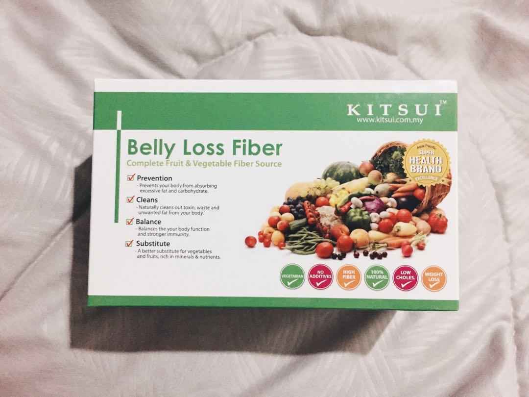 Belly Loss Fiber Kitsui 11 Sachets Left Health Beauty Skin Bath Body On Carousell