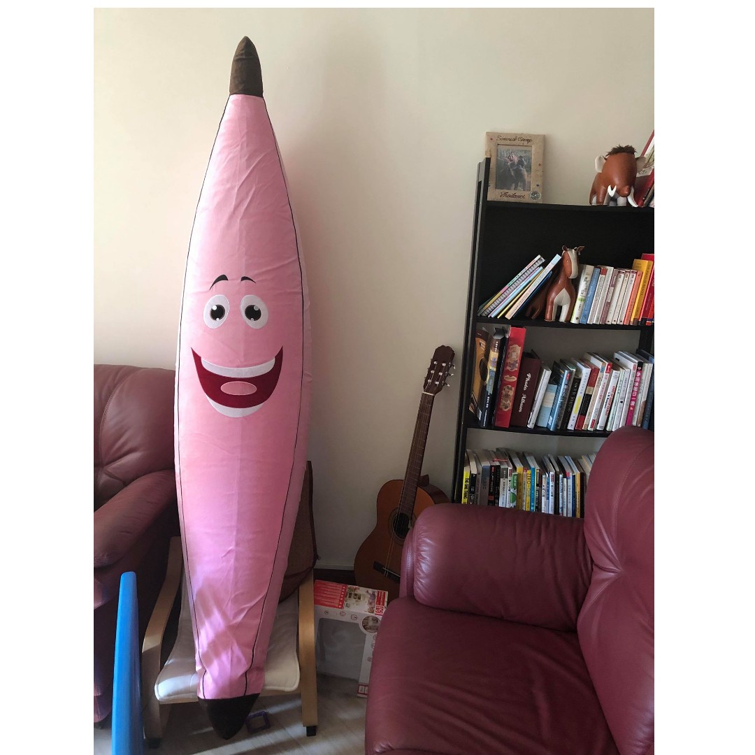 Big banana soft toy top