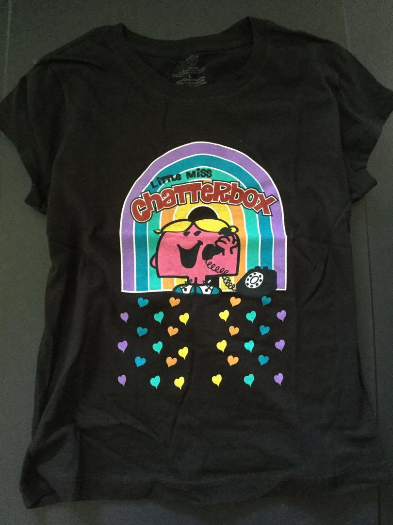 Bn Little Miss Chatterbox Teenage Girl T Shirt L Women S Fashion Clothes Tops On Carousell