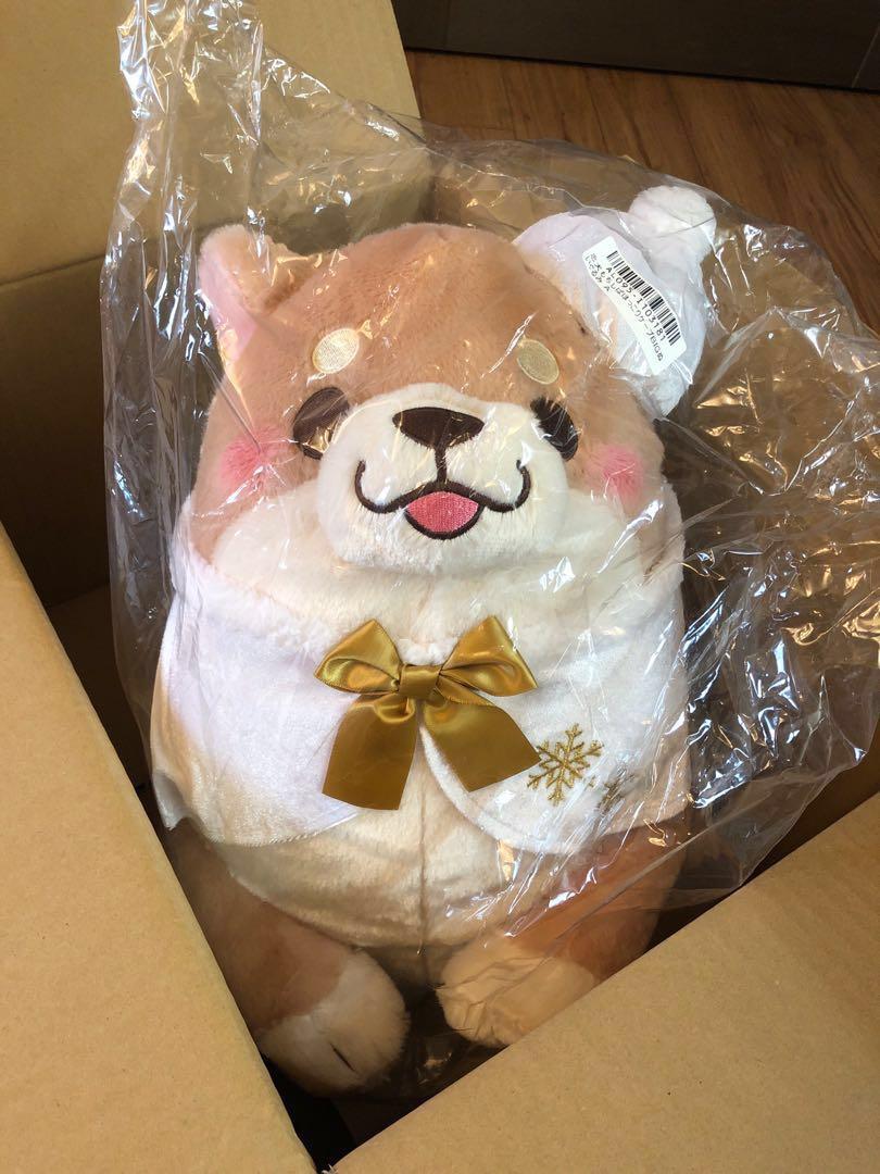 BNIB Faithful Mochi Shiba White Cape Big Plush Hobbies Toys Toys Games on Carousell