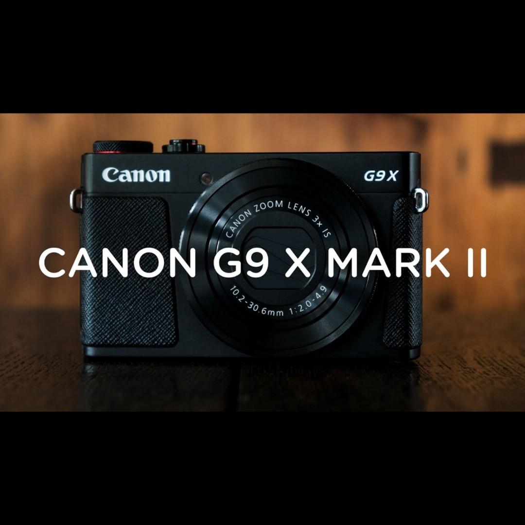 Canon Powershot G9x Mk Ii Photography Cameras Digital Cameras On Carousell