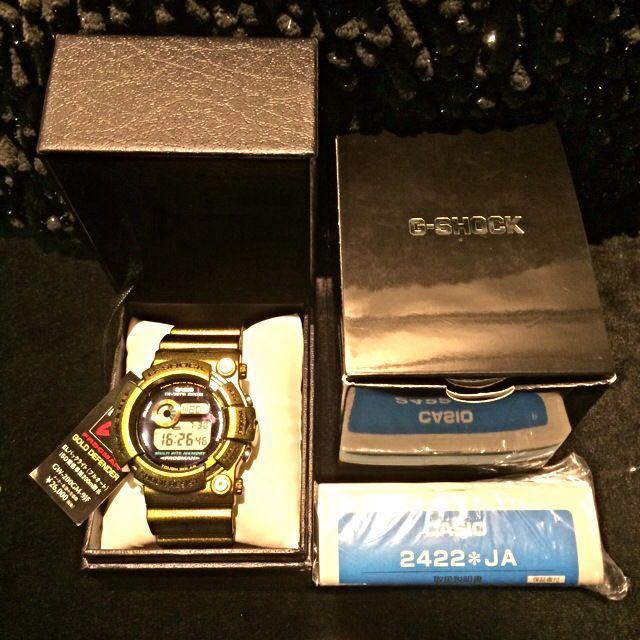 Casio G-Shock Frogman GW-200GM Gold Defender, Luxury, Watches on Carousell