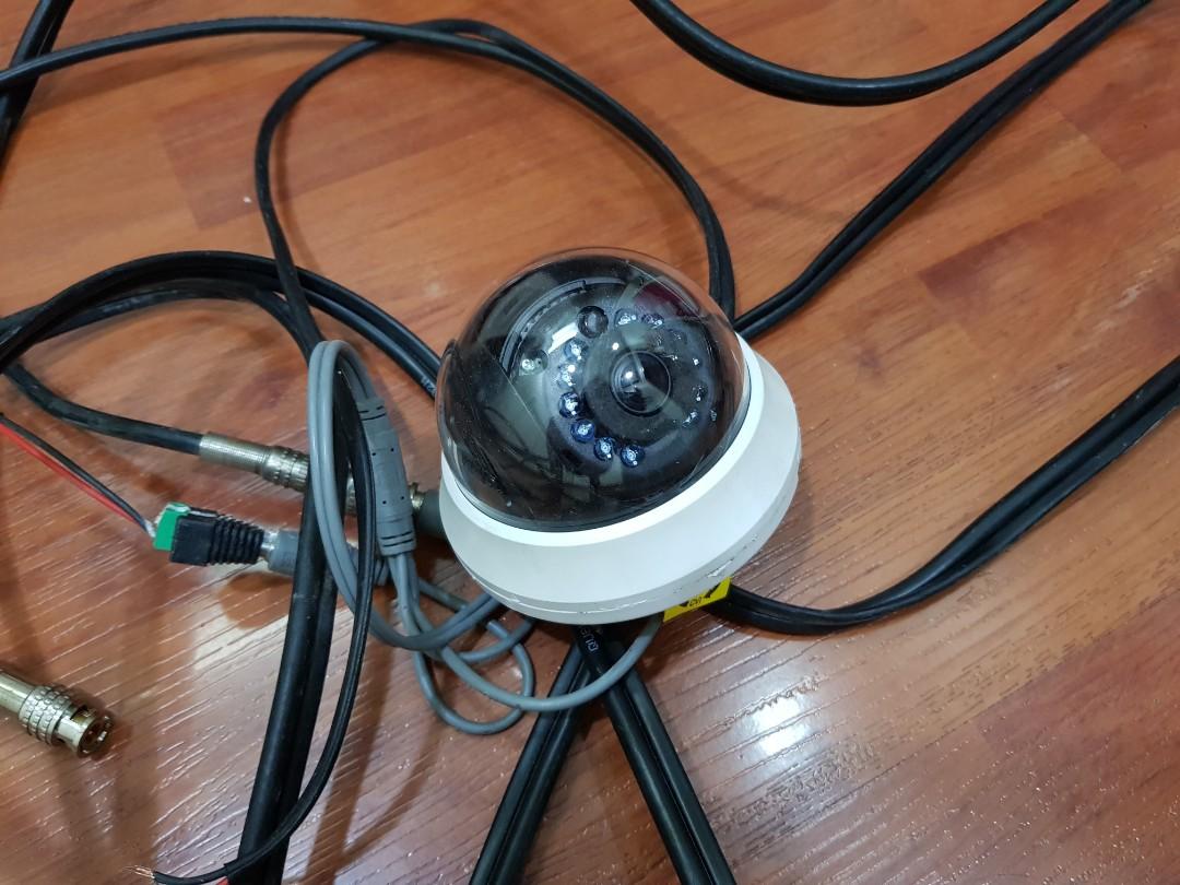 CCTV 3-Camera Dome with DVR, Remote and Mouse Set (Category: Security Systems & CCTV Cameras) located in Pasig City. Submitted by clothesandthings_ (Listing ID 208776055, Image 1). Description: Original price for whole set is 18,000 3 camera domes can be used outdoors or indoors With night vision DVR with multiple ports Built-in software Remote control Wired mouse -- Set up process c/o buyer No issues.