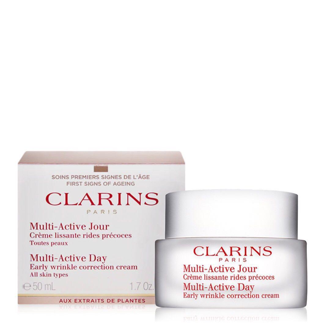 clarins multi active day early wrinkle correction cream