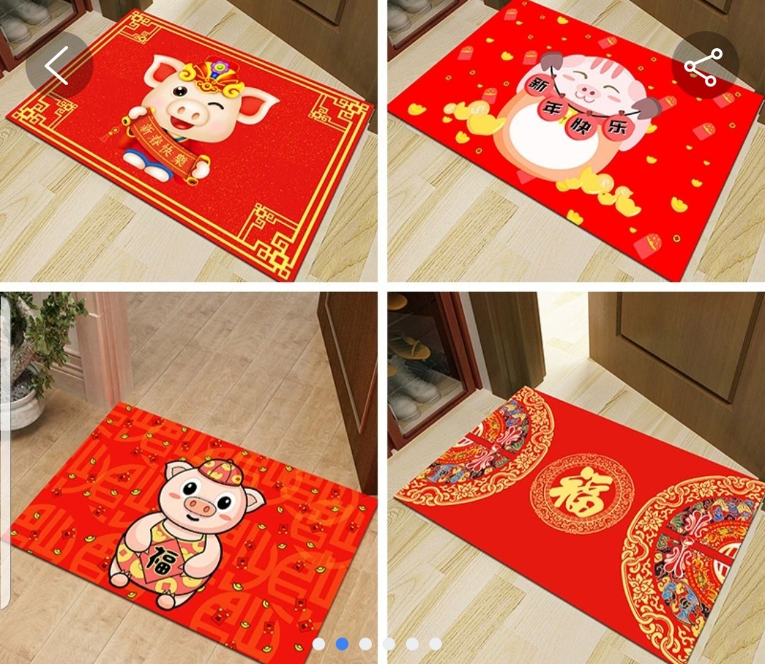 Cny Door Mat Everything Else On Carousell