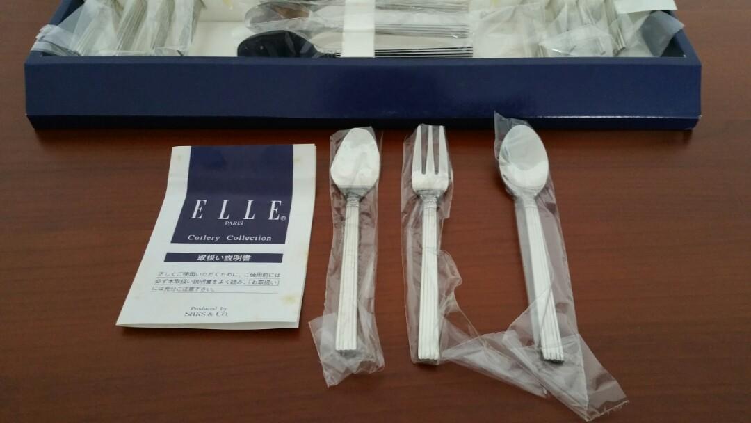Cutlery collection set (1810 stainless steel), Furniture & Home Living