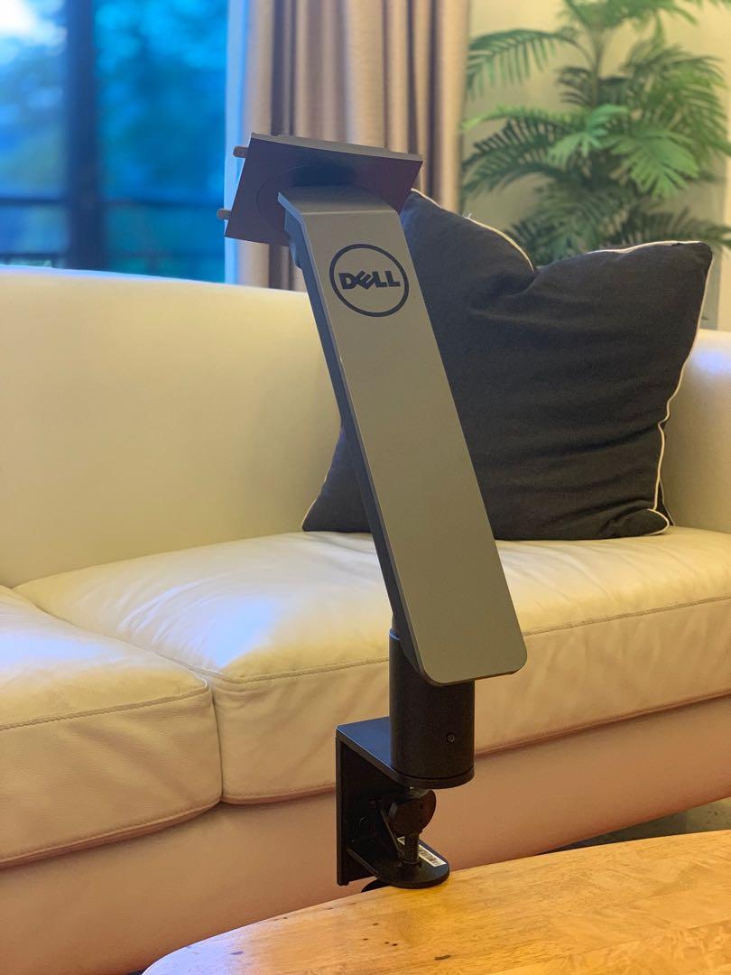 Dell single arm monitor stand with full swivel functionality, Computers