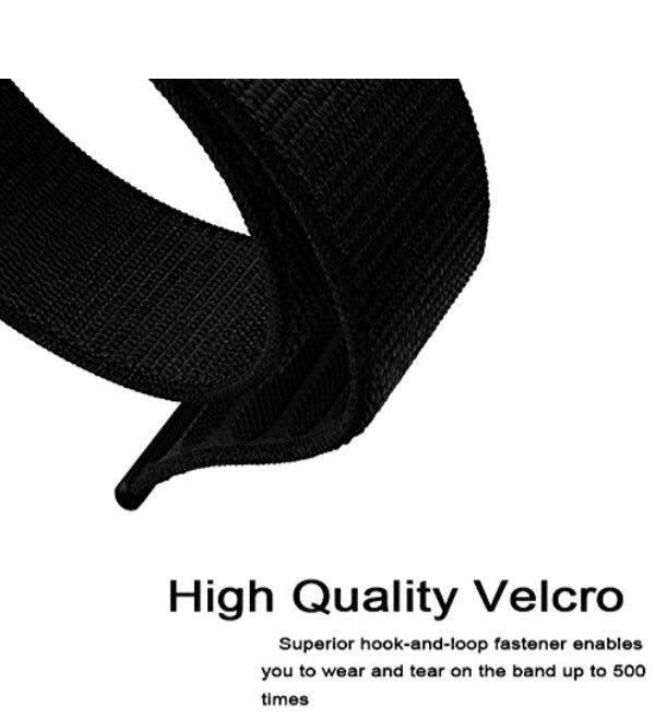 E1006 Corki for Apple Watch Strap 42mm Woven Nylon Sport Loop