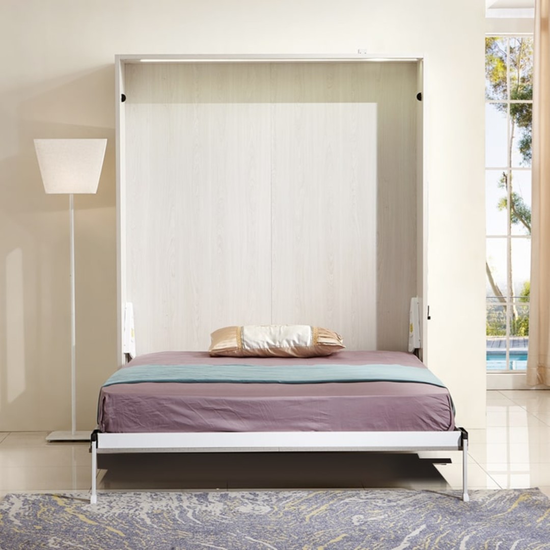 Eden Aaron Wall Bed Super Single Size With Desk L 107d 911