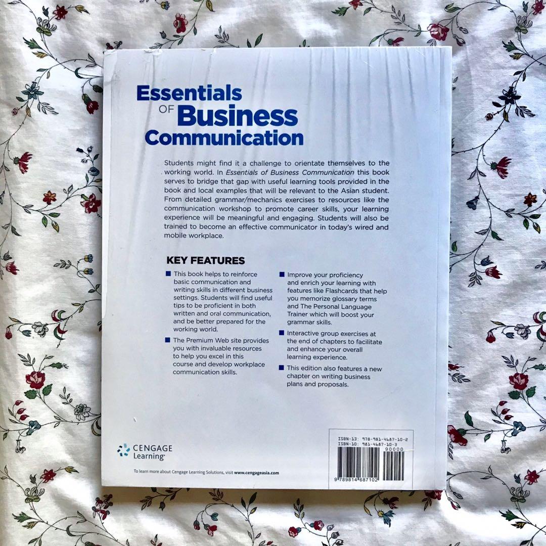 Essentials Of Business Communication Books Stationery