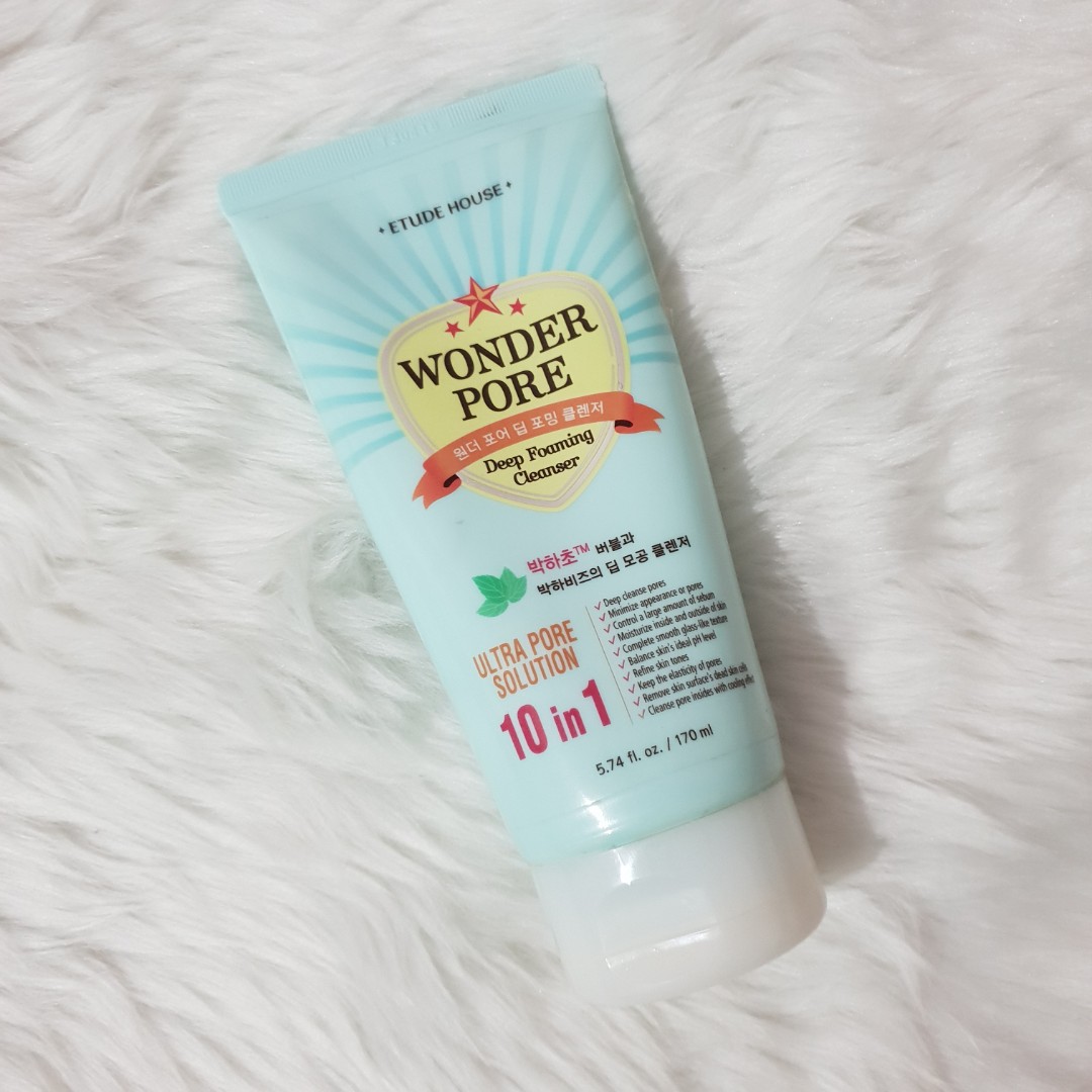 etude house deep foaming cleanser