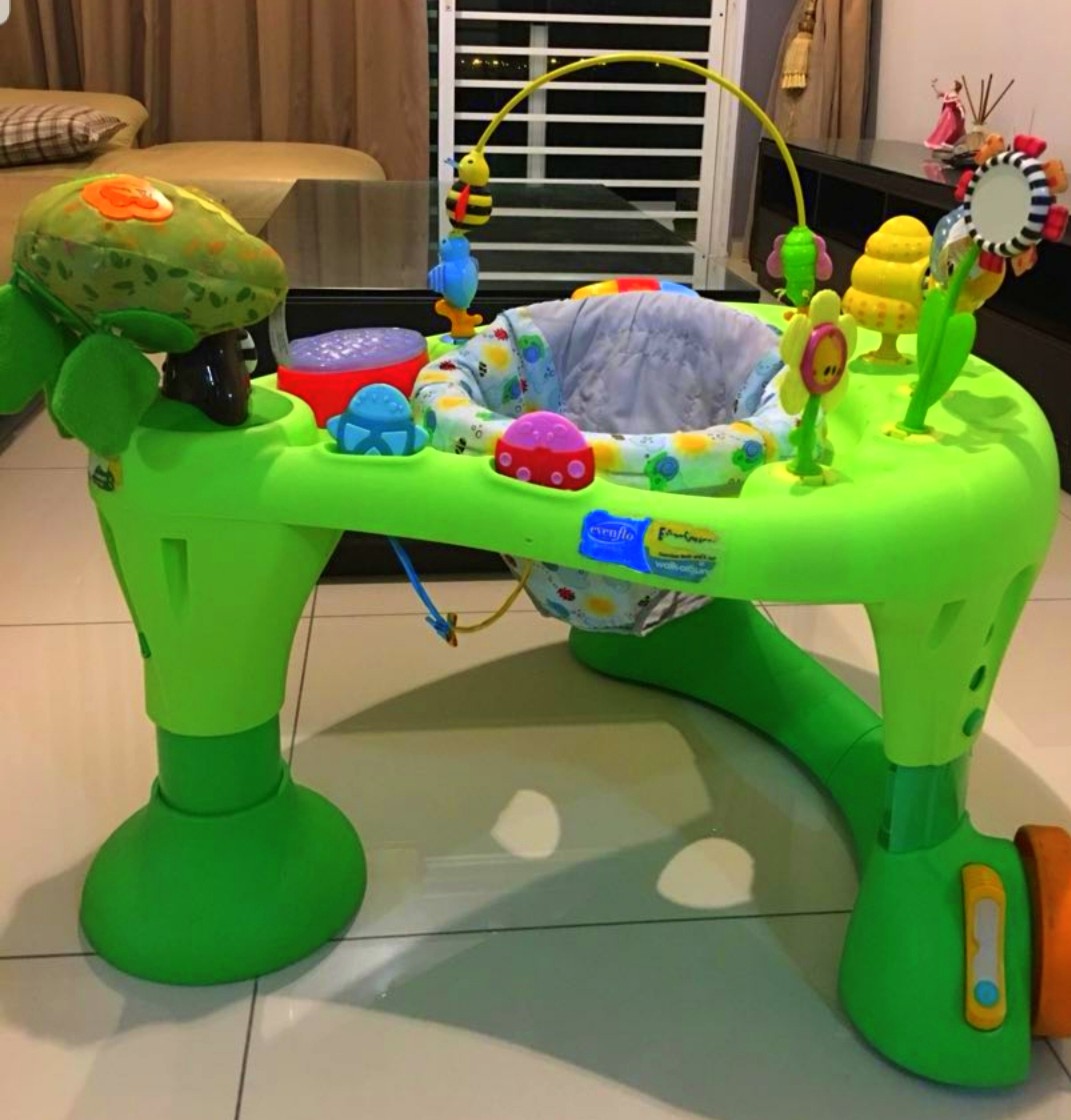 Evenflo Exersaucer Walker Go Around Babies Kids Infant