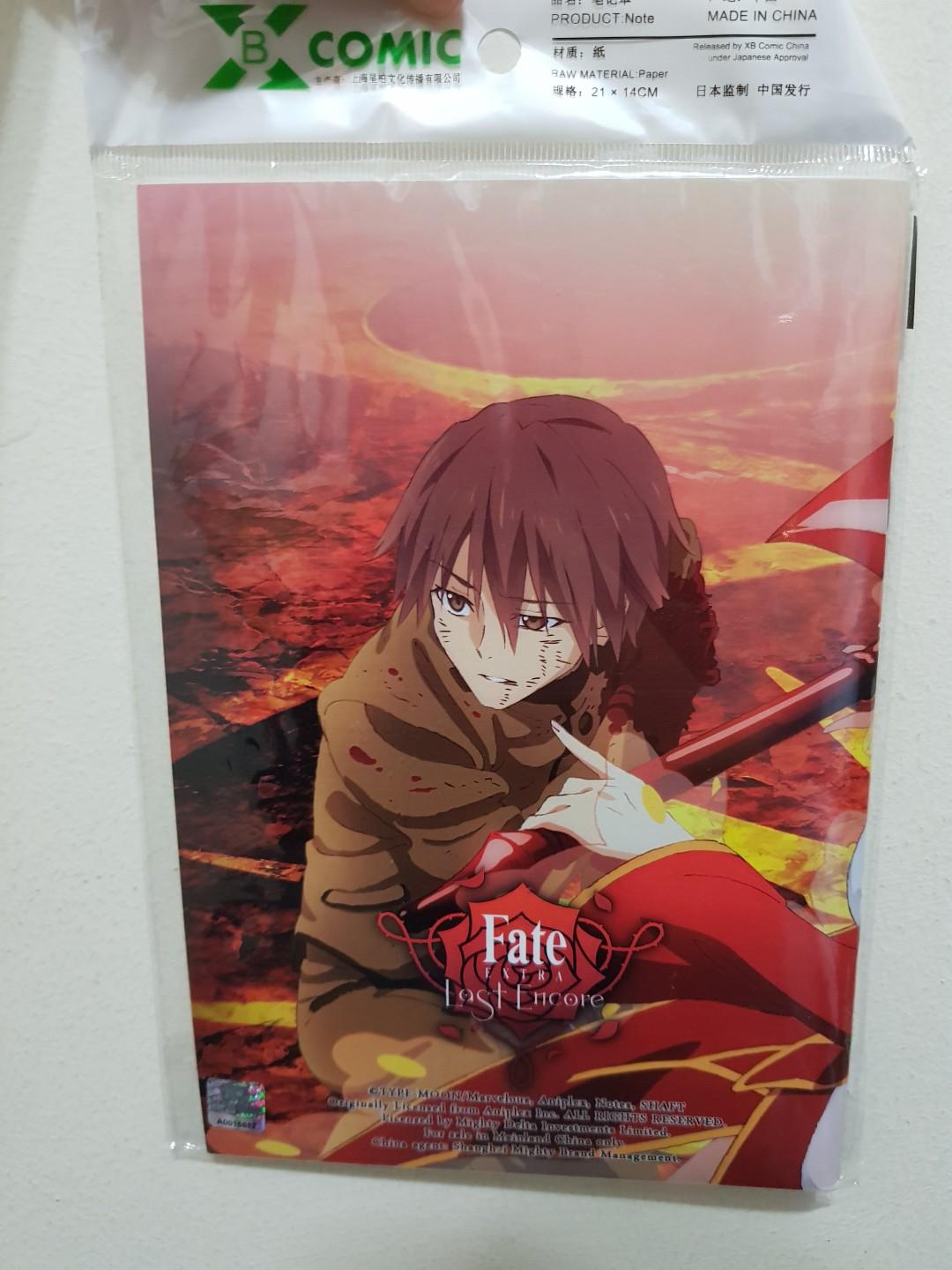 Fate Extra Lost Encore Notebook Entertainment J Pop On Carousell